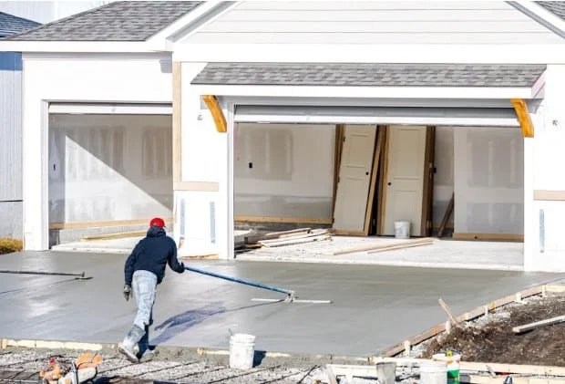 Professional concrete patio construction by contractors in San Antonio Texas
