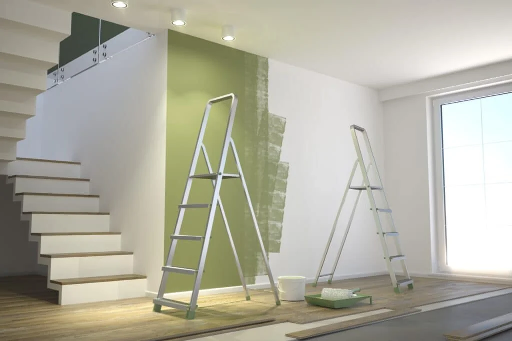 Professional interior wall painting for homes and businesses in San Antonio TX
